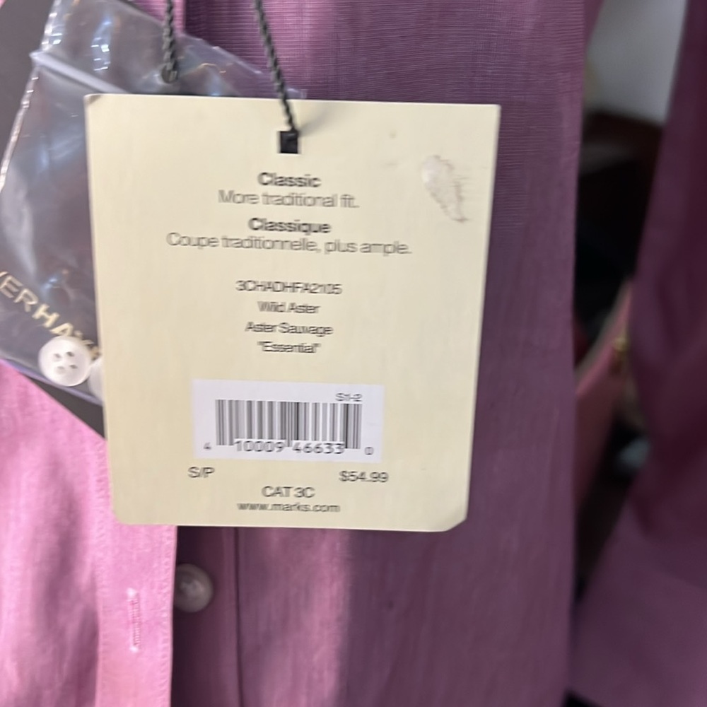 Pink Button-Up Shirt - Picture 2 of 3